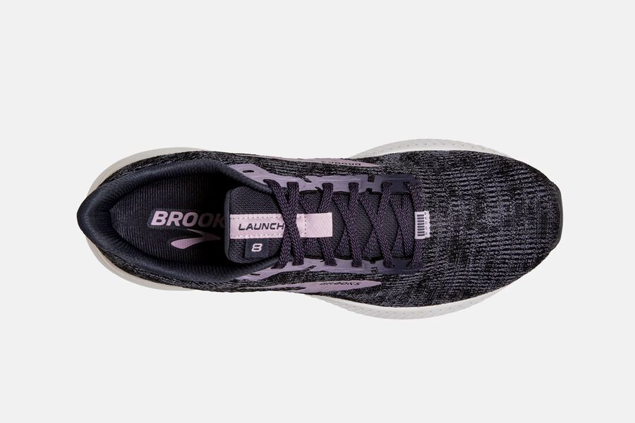 Brooks Launch 8 Road Loopschoenen Dames - Zwart/Paars - 017965YEU